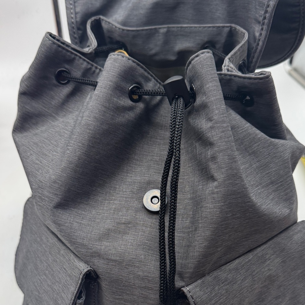 Calia Gray Backpack with drawstring Front Pockets - image 6